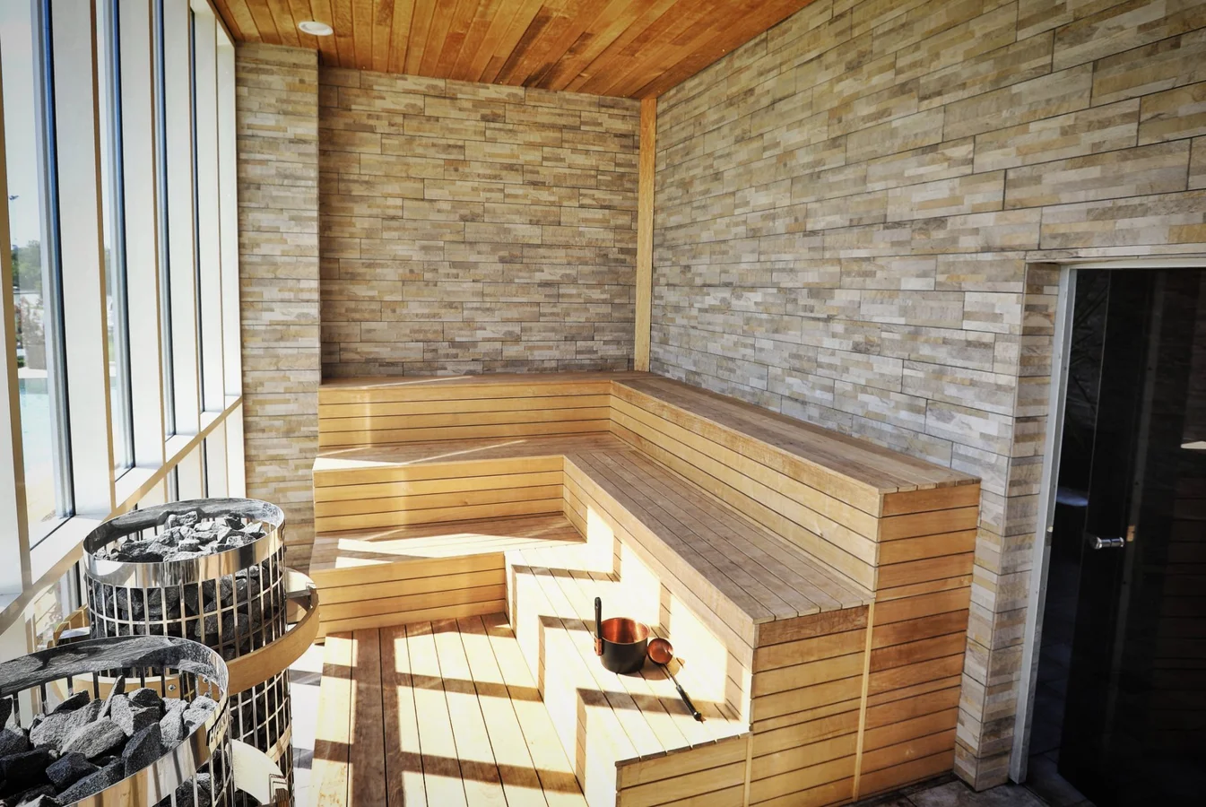 Saunaworld på Hotell Havsbaden i Grisslehamn